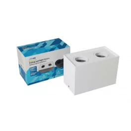   Ceiling spotlight fixture SPOT KALA 2x square white LAB-20-2120-24 LED Labs