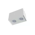 Ceiling spotlight fixture SPOT KALA 2x square white LAB-20-2120-24 LED Labs