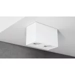 Ceiling spotlight fixture SPOT KALA 2x square white LAB-20-2120-24 LED Labs