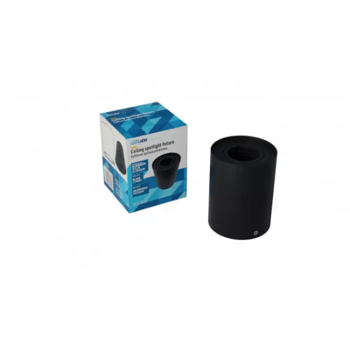 Ceiling spotlight fixture SPOT TUBE round black LAB-20-2210-27 LED Labs