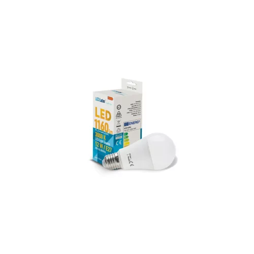 E27 LED-fényforrás, 12 W, Meleg fehér WW K lm, LAB-21-2103-04 LED Labs