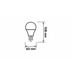 E27 LED-fényforrás, 10 W, Meleg fehér WW K lm, LAB-21-2400-01 LED Labs
