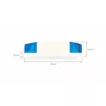12V 12W IP20 plastic case power supply