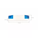 12V 24W IP20 plastic case power supply