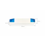 12V 36W IP20 plastic case power supply