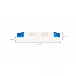 12V 60W IP20 plastic case power supply