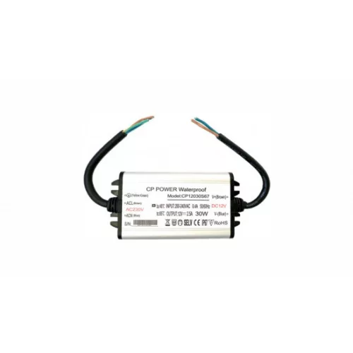 12V 30W IP67 V2 metal case power supply