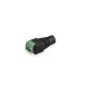 DC 2.1/5.5 terminal, screw, male