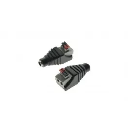 DC 2.1/5.5 terminal, quick-connector, male