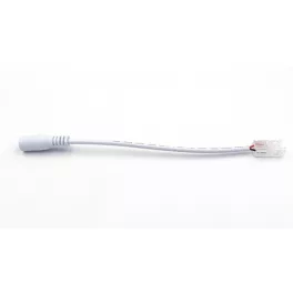 LED PRO D COB 2PIN connector 8mm - DC 2.1 / 5.5 socket