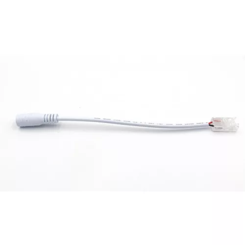 LED PRO D COB 2PIN connector 8mm - DC 2.1 / 5.5 socket