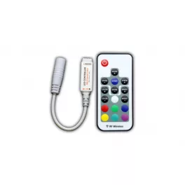 RGB controller 12V 72W 18 buttons mini RF White