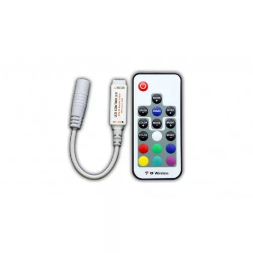 RGB controller 12V 72W 18 buttons mini RF White