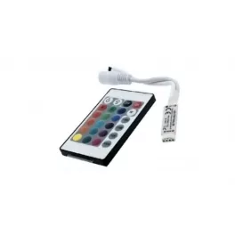   RGB controller for LED strips 3x2A 12V + remote IR MINI White