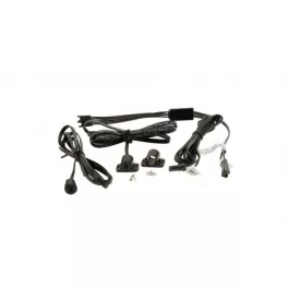 Black double sensor cabinet switch 60/100W