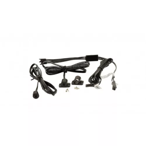 Black double sensor cabinet switch 60/100W