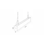LUMINES DULIO Linear LED Luminaire - white lacquered - 4000K - 120cm LAB-26-0000-18 LED Labs