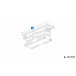 Linear connector of the 3-phase XTS21-3 track, white LAB-34-2103-00 SpectrumLED