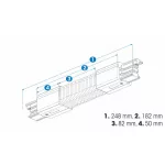 Flexible connector for 3-phase track XTS23-2, black LAB-34-2302-00 LED Labs