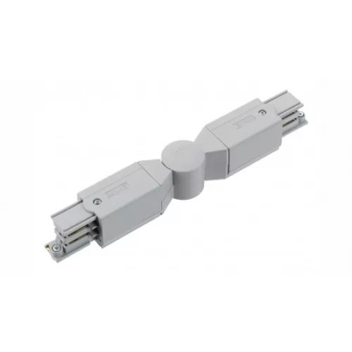 Adjustable connector for 3-phase track XTS24-1, gray