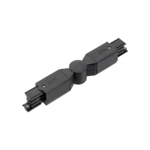Adjustable connector for 3-phase track XTS24-2, black