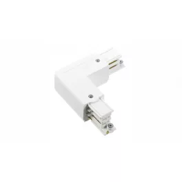   L-angle connector for 3-phase track XTS34-3 LEFT, white LAB-34-3403-00 LED Labs