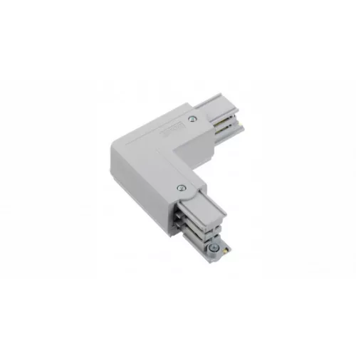 L-angle connector for 3-phase track XTS35-1 RIGHT, gray