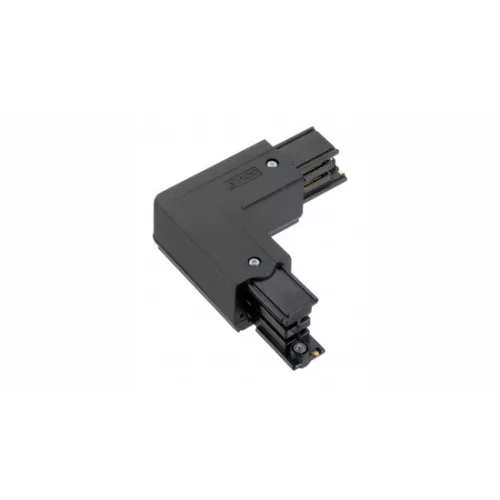 L-angle connector for 3-phase track XTS35-2 RIGHT, black
