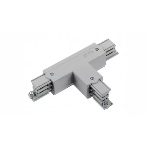 T-type connector for 3-phase track XTS36-1 gray