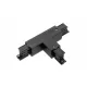 T-type connector for 3-phase track XTS36-1 black LAB-34-3602-00 LED Labs