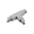 T-type connector for 3-phase track XTS37-1 gray