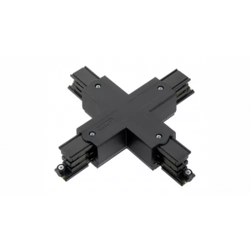 Cross connector + 3-phase track XTS38-2 black