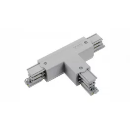 T-type connector for 3-phase track XTS39-1 gray