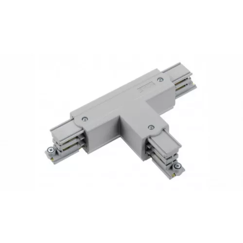 T-type connector for 3-phase track XTS39-1 gray