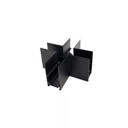   LUMINES GENESIS Magnetic track surface + connector black LAB-37-0048-30 LED Labs