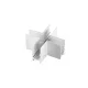 LUMINES GENESIS Magnetic track surface + connector white LAB-37-0070-30 LED Labs