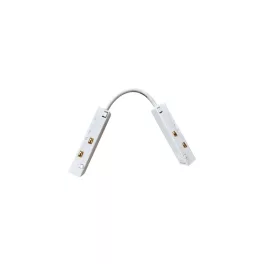   LUMINES GENESIS Magnetic track power feed straight flex white LAB-37-0073-30 LED Labs