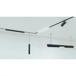 LUMINES GENESIS Magnetic light GRILLE+ 24 W UGR CCT black