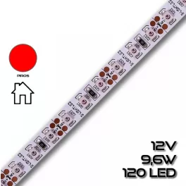   LEDszalag SL-3528WN120 120led/m IP20 színes 9,6W/m piros LED10705