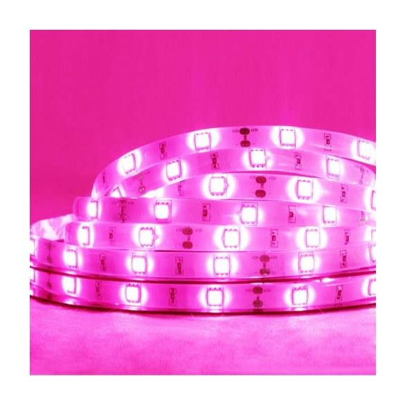LEDszalag SL-3528WN120 120led/m IP20 színes 9,6W pink, rózsaszín LED10720