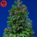 iSparkle LEDS120V-C micro LED-es cluster fényfüzér, 3 m / 120 db RGB LED, applikációval vezérelhető, smart, kül- és beltéri kivitel, LEDS120V-C