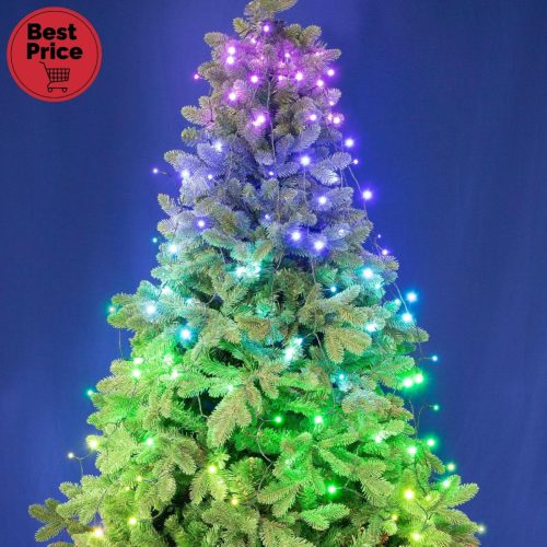 iSparkle LEDS144C-APP LED-es fényfüzérköteg, 144 db RGB LED, applikációval vezérelhető, smart, kül- és beltéri kivitel, LEDS144C-APP