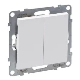   Legrand Suno csillárkapcsoló 10AX, fehér (105), Legrand 721105