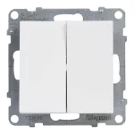 Legrand Suno csillárkapcsoló 10AX, fehér (105), Legrand 721105