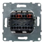 Legrand Suno kettős váltókapcsoló 10AX, fehér (106+6), Legrand 721108