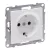 Legrand Suno 2P+F csatlakozóaljzat (csavaros), fehér, Legrand 721125