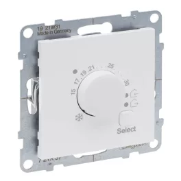   Legrand Suno szobatermosztát padlófűtéshez, 16A, fehér, Legrand 721137