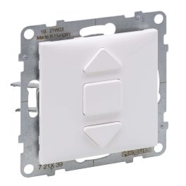   Legrand Suno redőnykapcsoló (3 állású) 6A, fehér, Legrand 721139