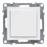 Legrand Suno vakfedél Program Mosaic adapterrel, fehér, Legrand 721143