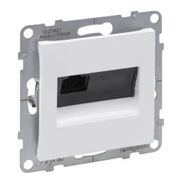   Legrand Suno RJ45 Cat.5E UTP csatlakozóaljzat, fehér, Legrand 721150